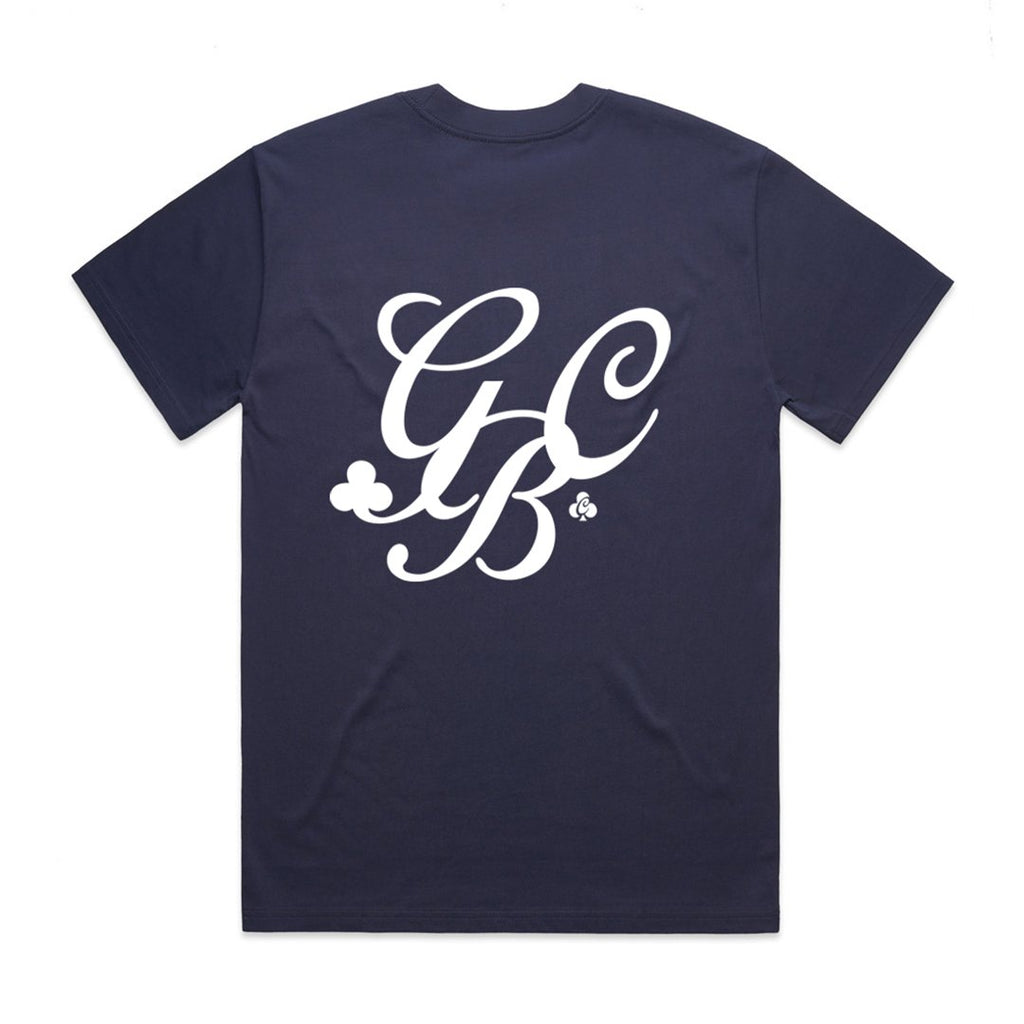GBC BLOCK TEE | NAVY