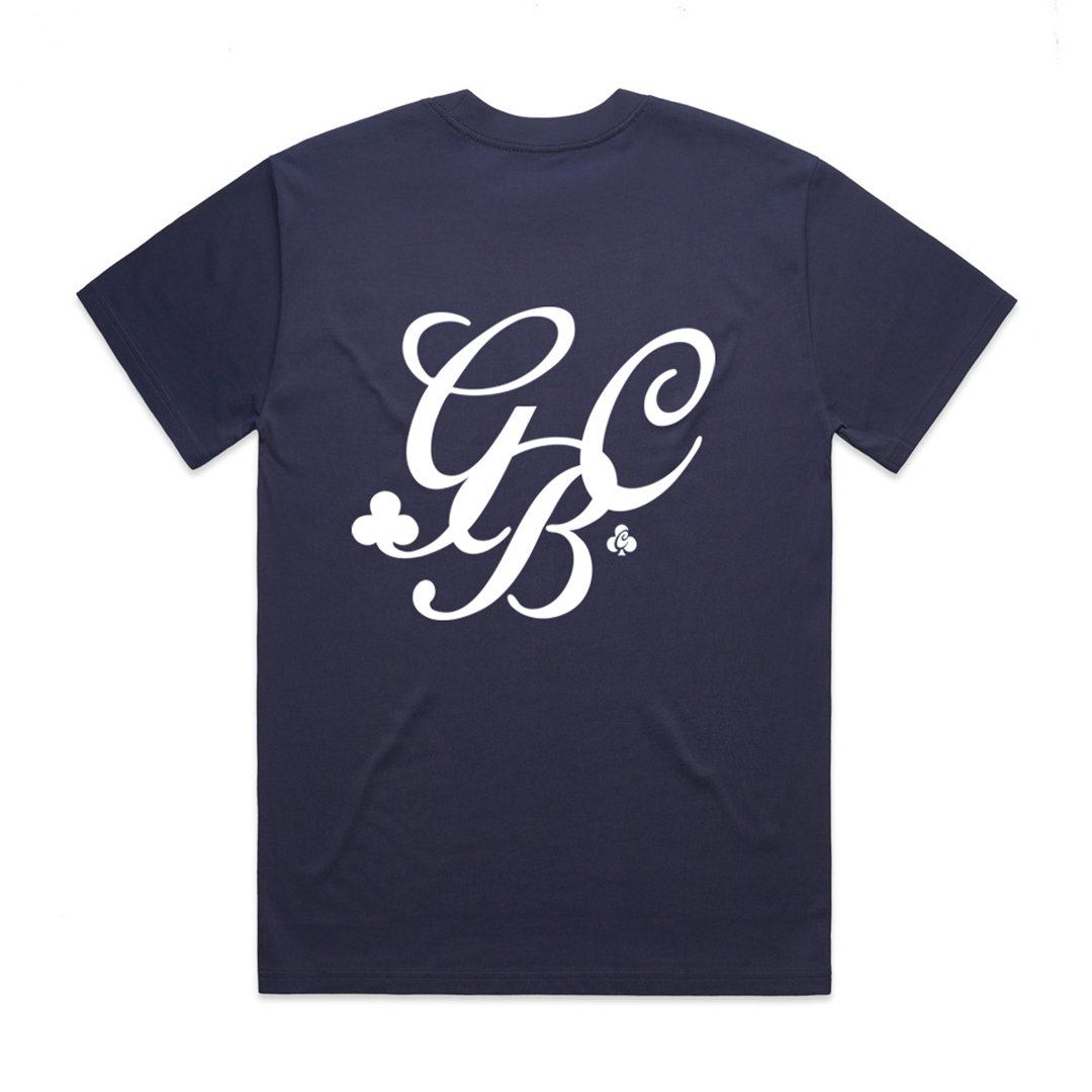 GBC BLOCK TEE | NAVY