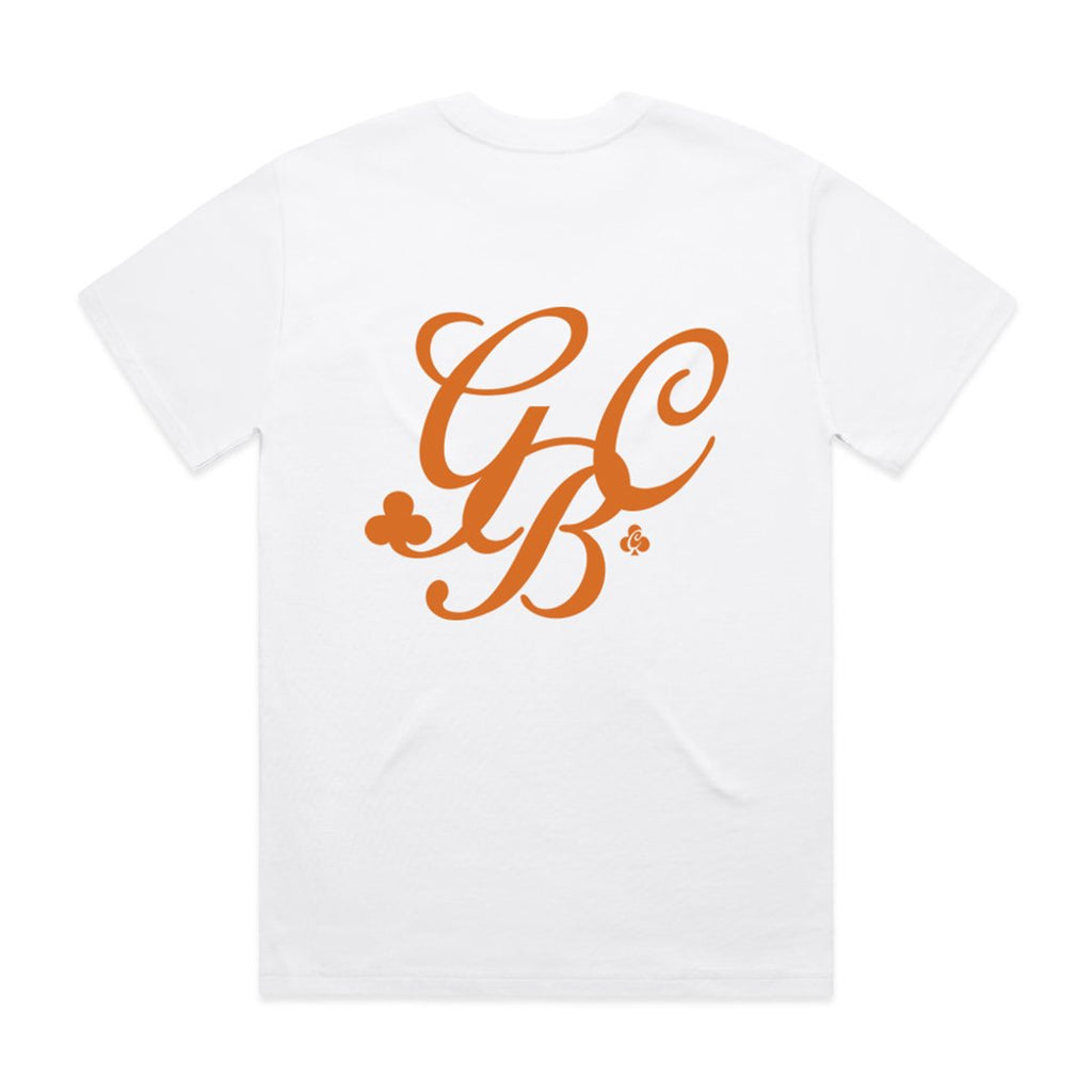 GBC BLOCK TEE | WHITE
