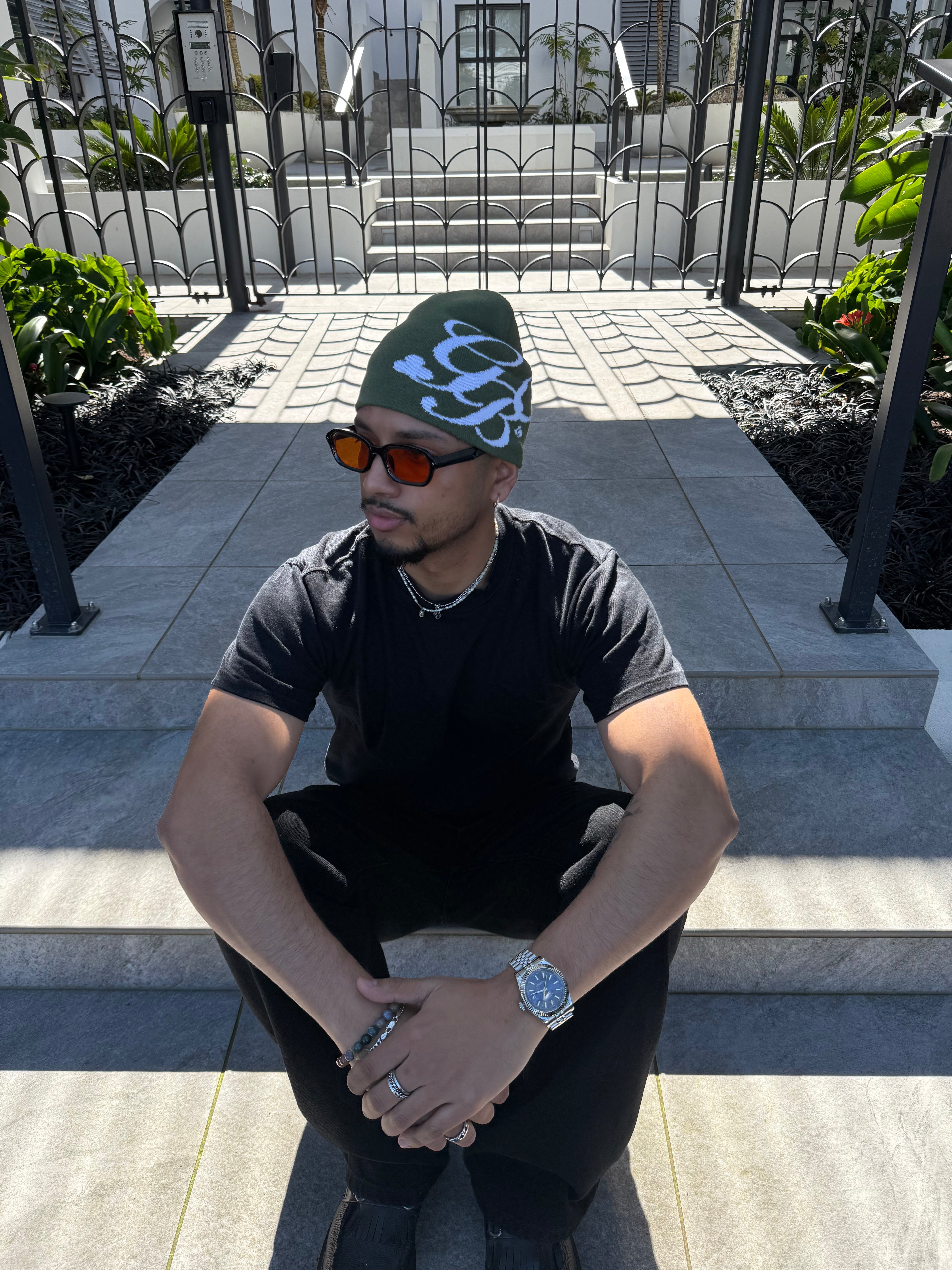 GBC Knitted Beanie - Green