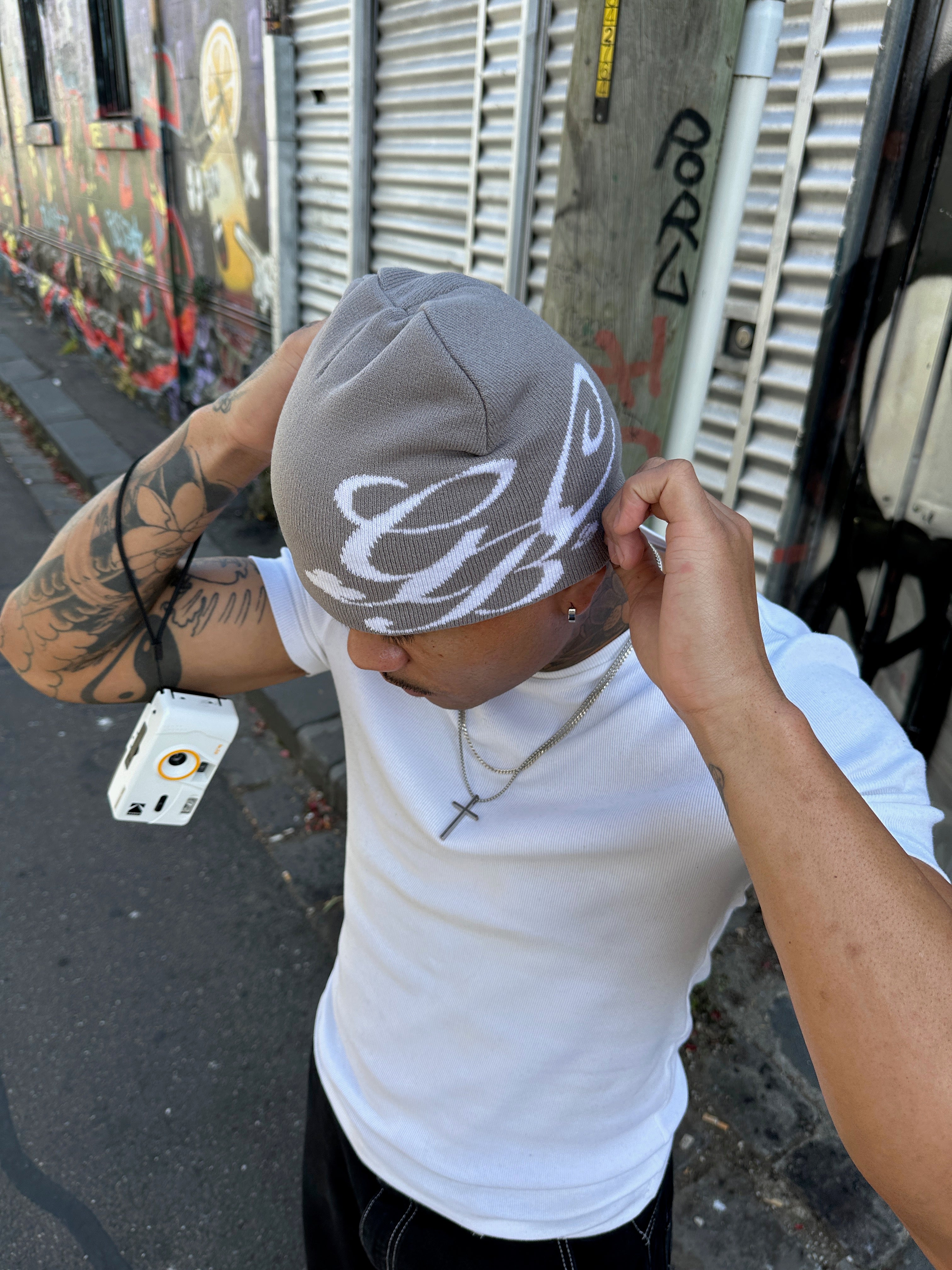 GBC Knitted Beanie - Grey